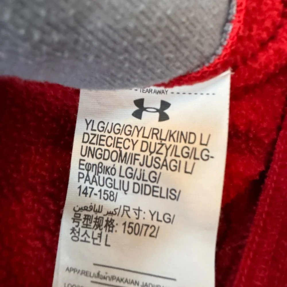 Under Armour Red ColdGear Pullover